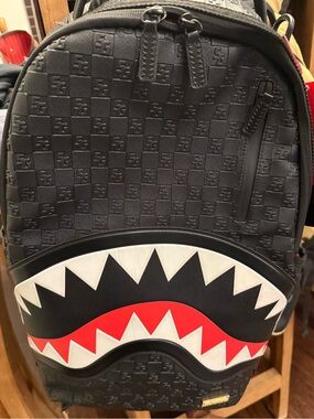 Sprayground Lights Out Sharks in Paris Backpack
